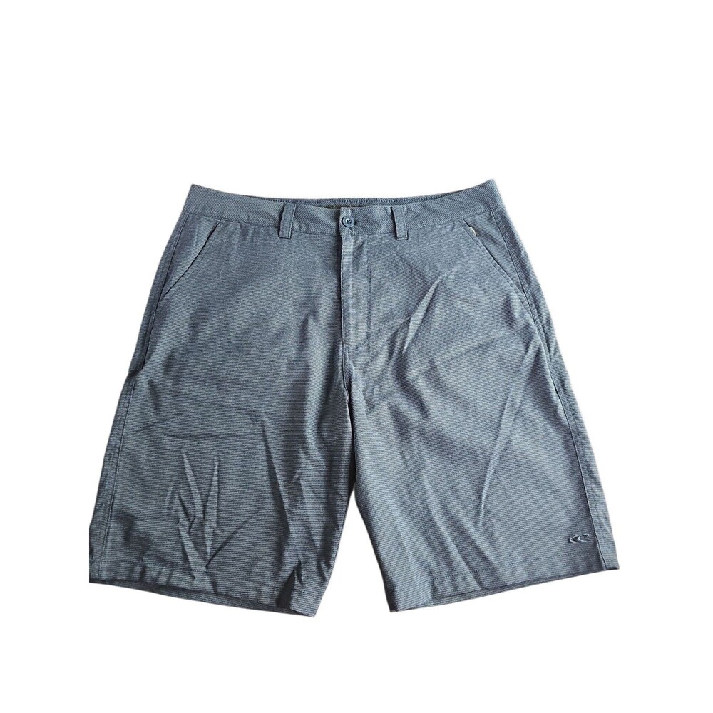 O'NEILL Mens Short Size 36 Blue Button Closure Pockets